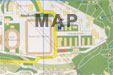 map with prague hostel strahov location