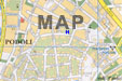 map with prague hotel gallery location