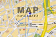 map with prague hotel imperial location
