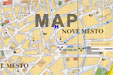 map with prague hotel city centre location