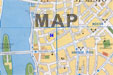map with prague hotel cloister inn location