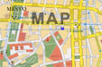 map with prague hotel novotel praha city location