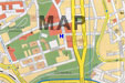 map with prague hostel u melounu location