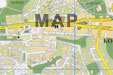 map with prague hotel kavalir location